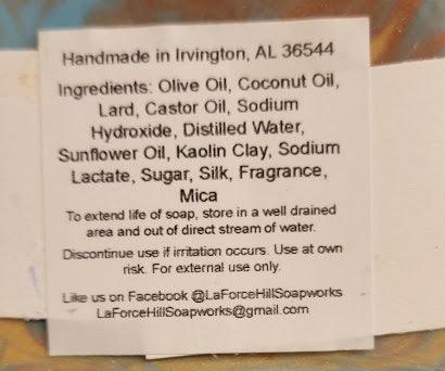 Beach Bonfire Handcrafted Soap
