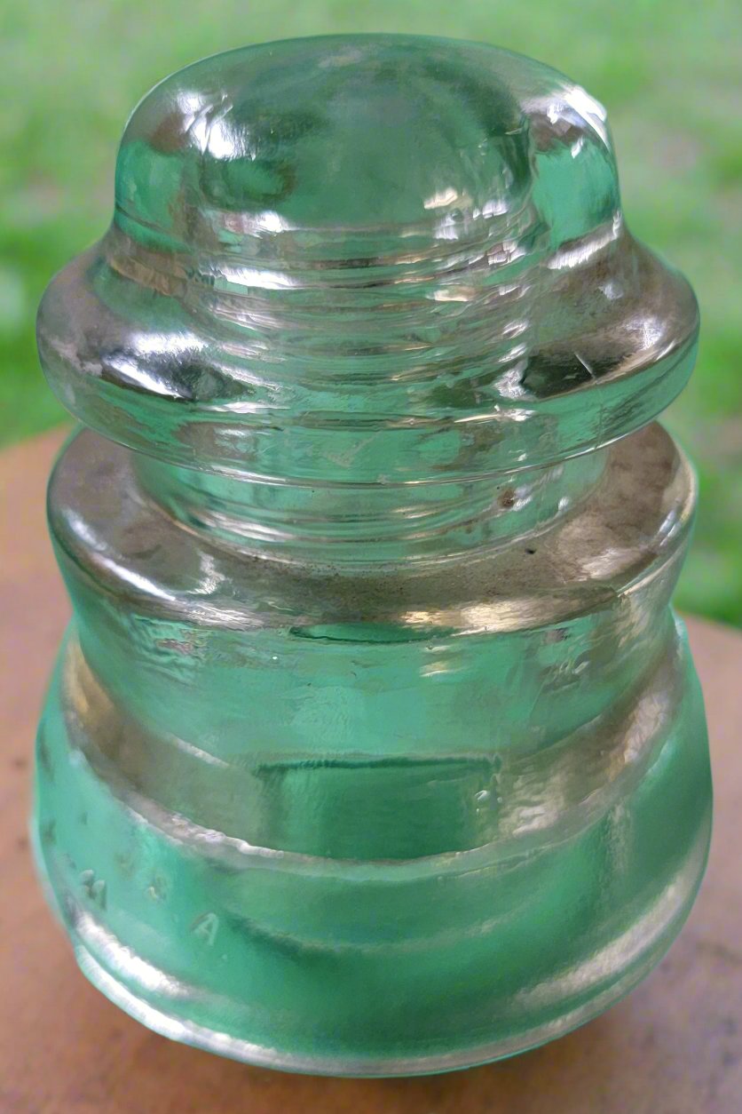 Vintage Glass Insulators – Perfect for Craft Projects & Décor - Small Clear