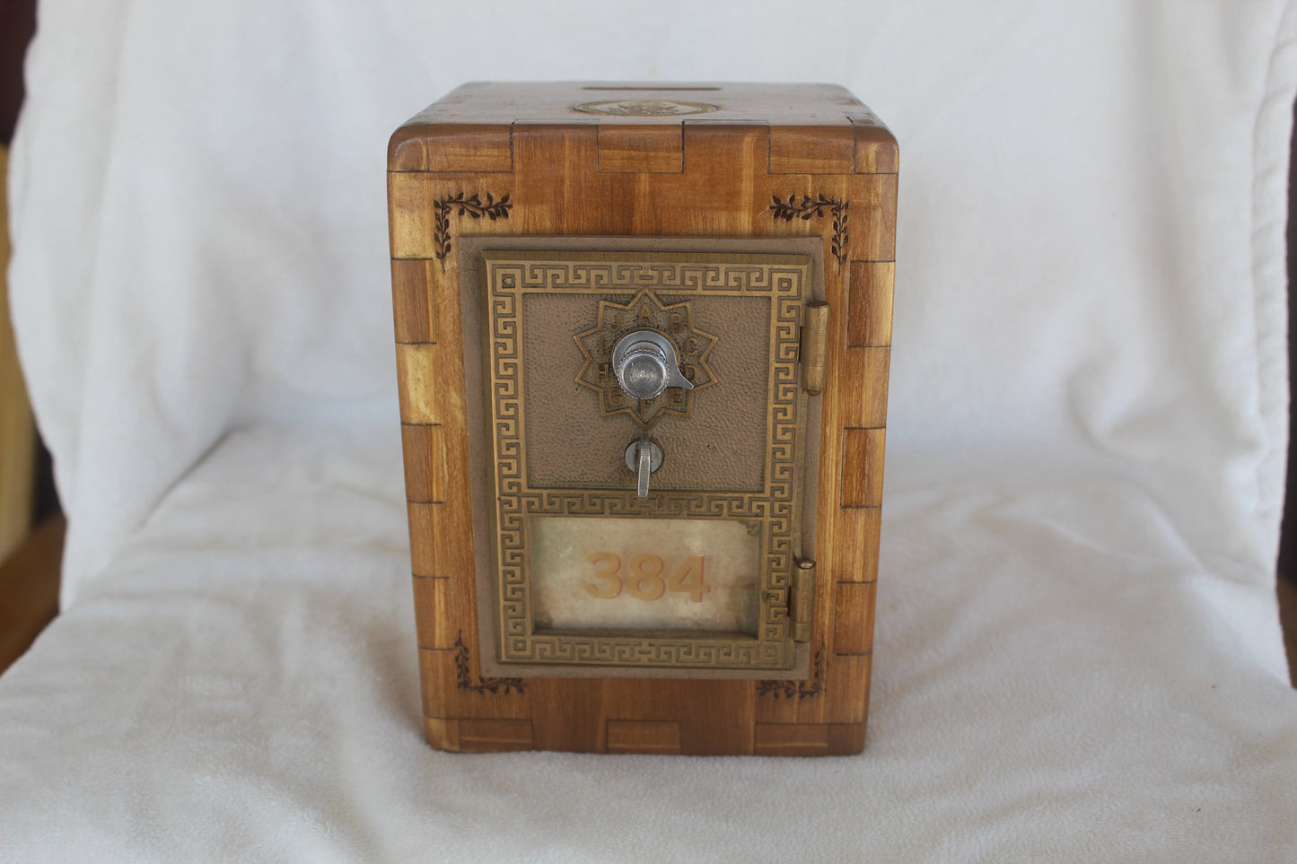 Post Office Box Bank Single Knob