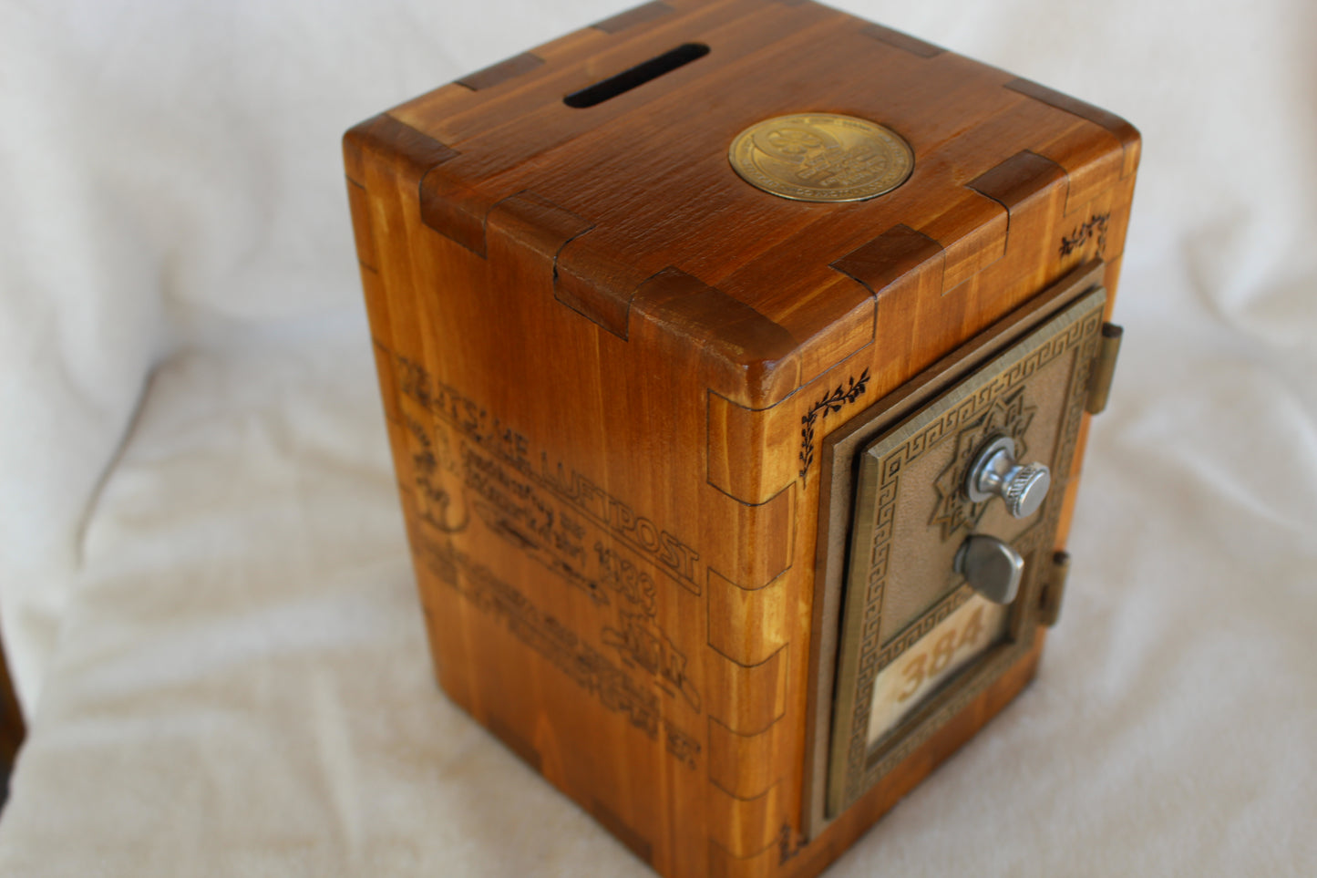 Post Office Box Bank Single Knob